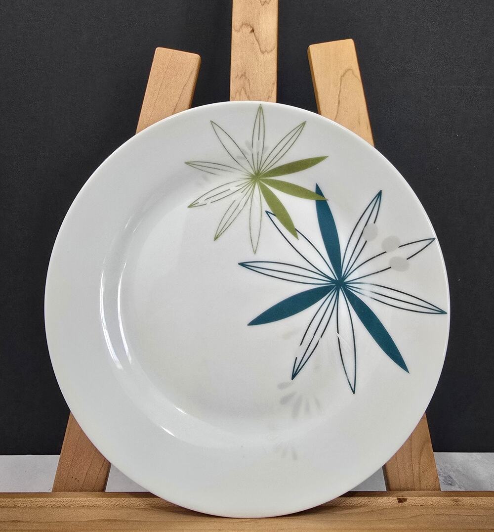 Pier 1 MCM Design Kui Hua 8 1/8 Inch Salad Plate-Set of 3